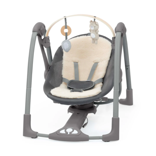 InGenuity - Balançoire portable pour bébé Swing 'n Go - Chambray